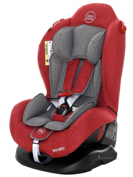 Coto Baby Autosedačka Bolero - 0-25 kg - 2019 Farba: Červená / Sivá