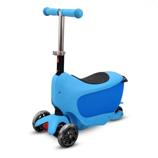 BUDDY TOYS Kolobežka TAMAN 2v1 - modrá