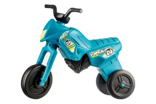 Odrážadlo Enduro Yupee tyrkysové veľké plast výška sedadla 31cm nosnosť do 25kg 12m +