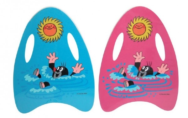 Teddies Plávacie doska Krtko penová 33x45cm asst 2 farby v sáčku