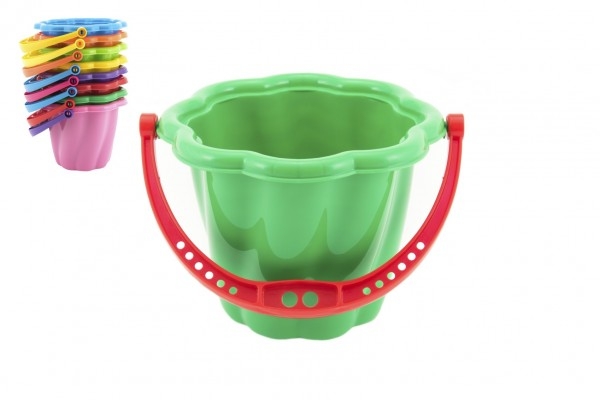 Teddies Vedro na piesok mini 13cm asst 4 farby 12m +
