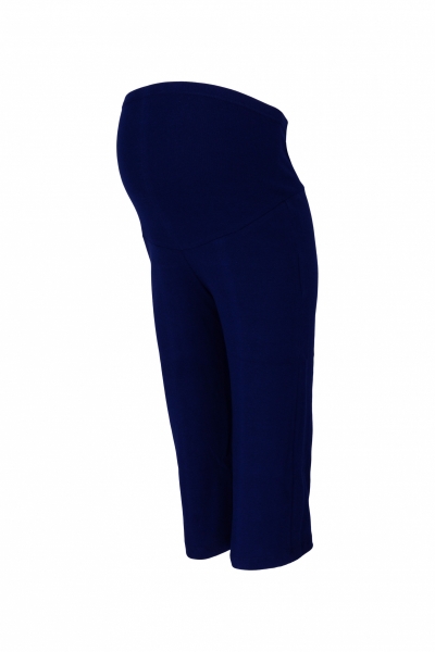 Be MaaMaa Tehotenské 3/4 tepláky s elastickým pásom - granat, vel´. L-#Velikosti těh. moda;L (40)