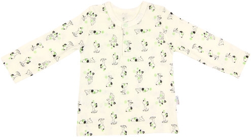 Mamatti Bavlnené tričko/polo Dog, veľ. 80-#Velikost koj. oblečení;80 (9-12m)