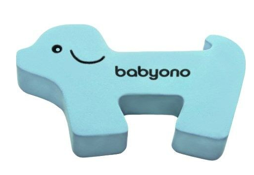 BabyOno Blokáda dverí  - modrý psík (1KS - MODRý PSíK, BABY ONO)