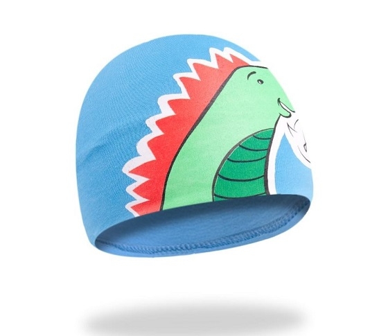 YO ! Bavlnená čiapočka YO! Hi Dino - modrá