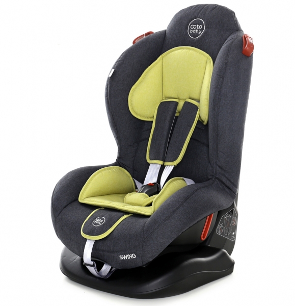 Autosedačka Coto Baby Swing 9-25kg. 2018 - Olive Melange