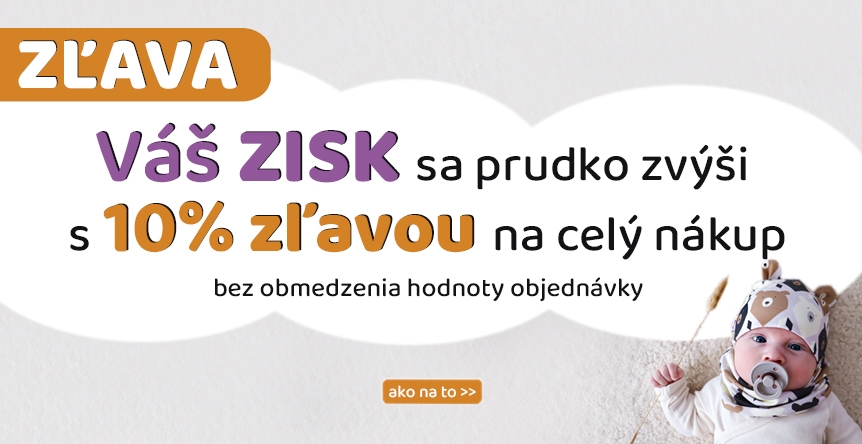 Vysoký ZISK so zľavou na celý nákup