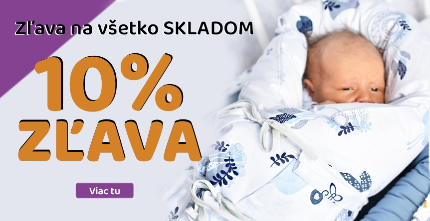 10% zľava na tovar skladom